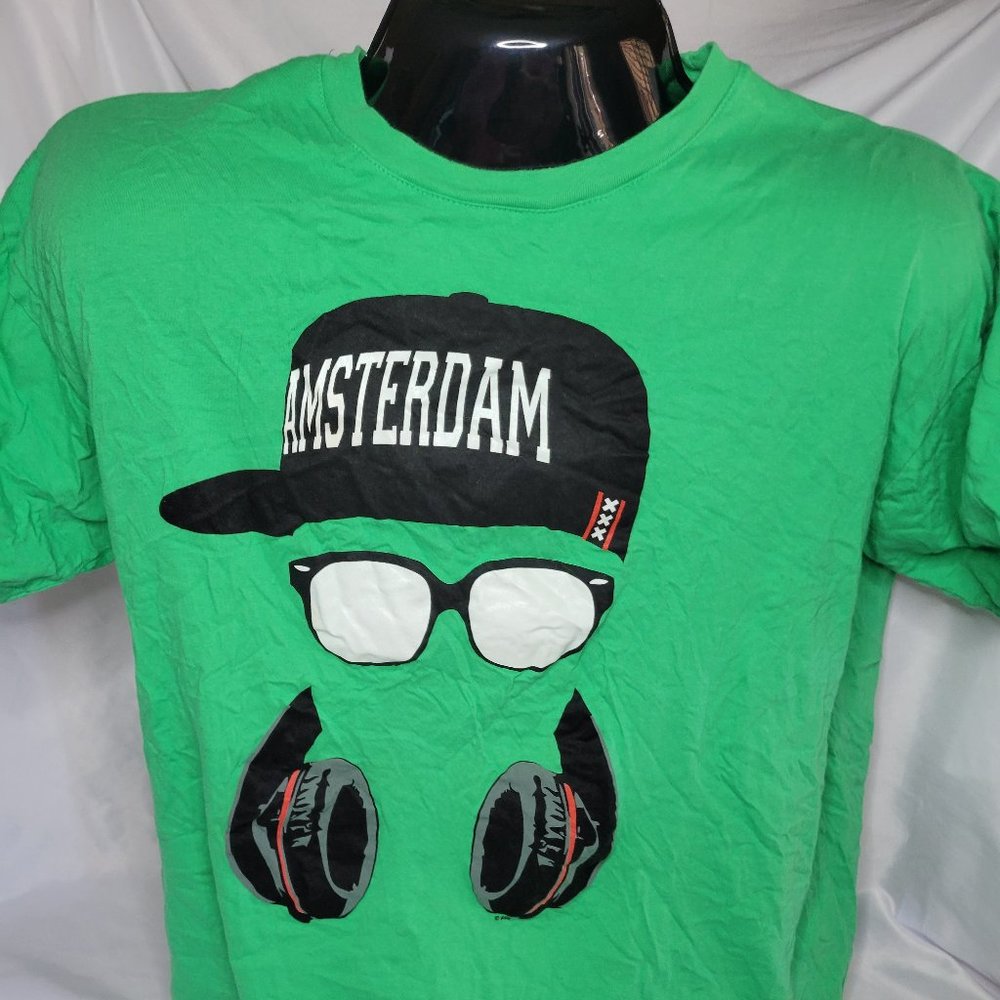 Amsterdam Green DJT Fox T-shirt (Size XL)
